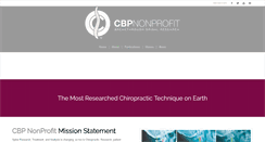 Desktop Screenshot of cbpnonprofit.com